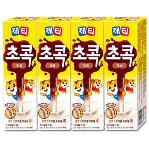 제티 초콕 초코렛맛 10T x 4개