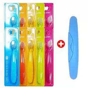 [몰라덴] 이지그립 와이드 칫솔x10개+칫솔케이스