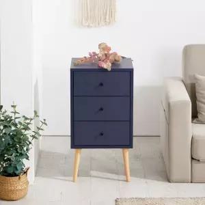 피츠 칼린 400 3단 협탁 서랍장 PWG007