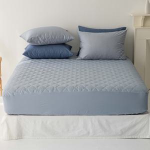 (벨로코by보드래)사계절 순면 침대 누빔 매트리스커버 싱글 슈퍼싱글 더블 퀸 킹/높이31cm(맞춤제작가능)