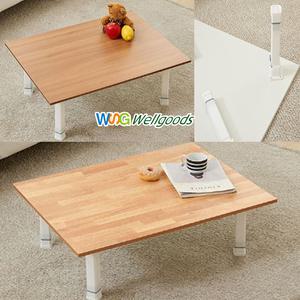 웰굿즈 국산 높이조절 접이식테이블 교자상 밥상 좌식