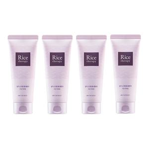 온더바디 라이스테라피 폼클렌징 쌀겨스크럽 150g, 4개