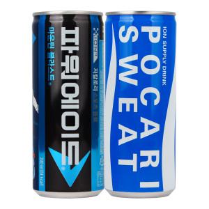 포카리스웨트 240ml 15캔+파워에이드 240ml 15캔///