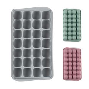 국산 실리콘 아이스트레이 사각 원형 미니 캡슐 28구 얼음틀