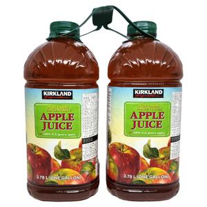커클랜드 시그니쳐 100%압착 사과주스 애플주스 3.78L x 2개입