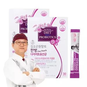김오곤원장의 한방(OnePunch) 다이어트N유산균 (2박스/60포)