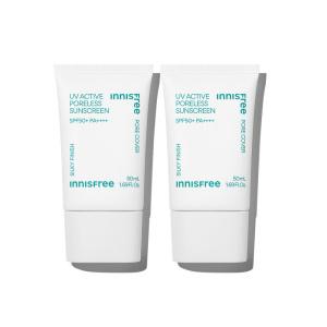 유브이 액티브 포어리스 선스크린 SPF50+ PA4+ 50mL 2개