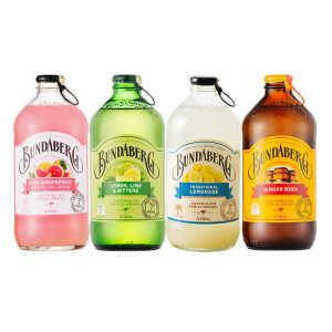 분다버그 4종(핑크자몽+레몬라임+레몬에이드+진저비어) 375ml x 12ea