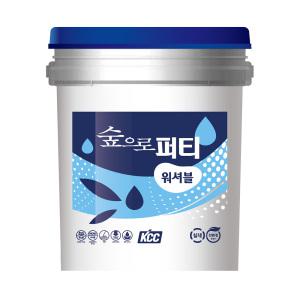 워셔블 퍼티 내수성 준외부용 크랙 균열 보수 숲으로퍼티 워셔블 25KG
