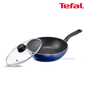 테팔 인덕션 세이버리 웍 28cm+유리뚜껑 28cm