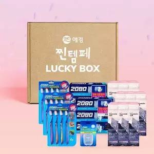 [찐템페_럭키박스] 2080 덴탈케어 인기구성모음 (칫솔/치약/치실 / 총 28개)