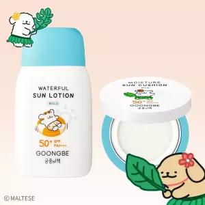 궁중비책 워터풀 선로션 마일드 80g + 모이스처 선쿠션 마일드 14g