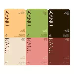 [하프클럽/카누]카누 스위트라떼 48T 골라담기 바닐라/돌체/티라미수/말차/밀크티라떼/쇼콜라라떼