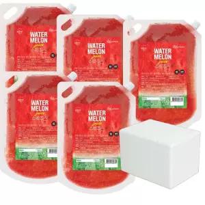 대상 복음자리 수박주스 1kg 5개 아이스박스무료 땡모반