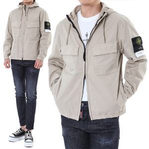 스톤아일랜드 와펜패치 TC 후드 점퍼/801542610 V0095