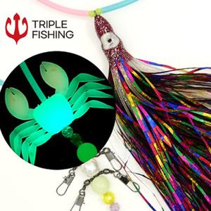 트리플 대왕문어 고수채비 피문어 버림봉돌채비