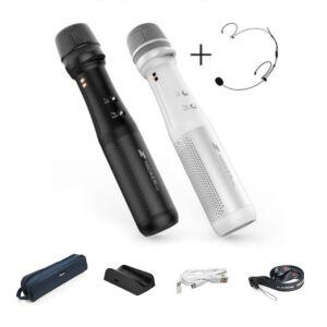 마이커프로 무선마이크 수업용 강의용 포터블 스피커 일체형 올인원 강의 마이크 이베스트 헤드셋포함