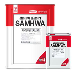 삼화페인트/매직탄 16L 만능우레탄 상도/철재/비철금속/목재/시멘트/타일