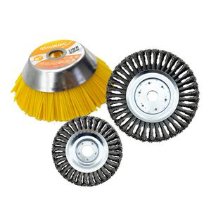 예초기브러쉬 스틸와이어 HB-S200/ 나이론와이어 HB-Y200 예초기날잡초제거 브러쉬