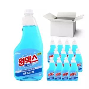 유리세정제 교체용 리필 1박스 500mlx12개