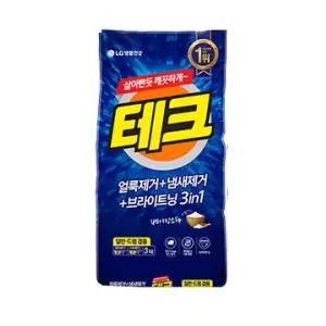 테크 분말세제, 3kg, 1개