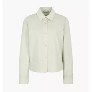 [롯데백화점]나이스클랍 원포인트 자수 크롭 셔츠 (N243MWB714)