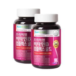 [뉴트리디데이] 뉴트리디데이 프리미엄 비타민B 컴플렉스 골드 500mg x 90정 2개 /sj
