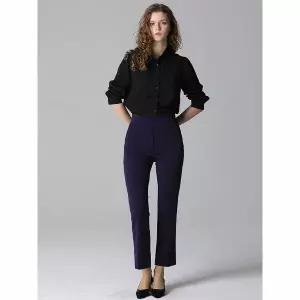 [하프클럽/르오트]하이텐션 세미 플레어 밴딩 팬츠