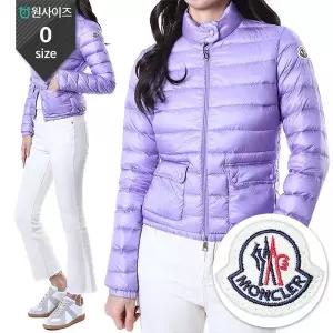 [몽클레르]몽클레어 LANS 로고패치 구스다운 여성 경량 패딩점퍼/1A10100 605