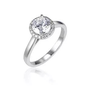 [엘벨라]14K 랩다이아몬드 1캐럿 헤일로 반지(LR1013)