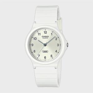 CASIO 카시오 MQ-24B-7B 저소음 학생 수능 화이트 손목시계