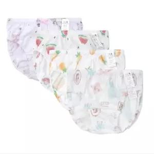 [롯데백화점]오가닉맘 레이디여아삼각팬티4종세트 MISUUP16-SET