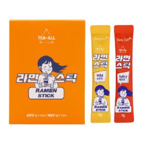 라면 국물 스프 순한맛(10) 매운맛(10) 분말스틱 20개 1박스