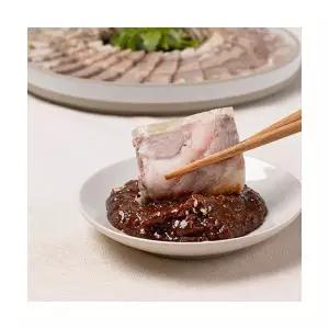 잡내없는 쫀득한 김해 편육 돼지머리 고기 집들이 손님 접대 음식