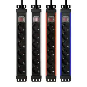 [유커먼] 더넓은 알루미늄 고용량 서버안전탭 6구 멀티탭