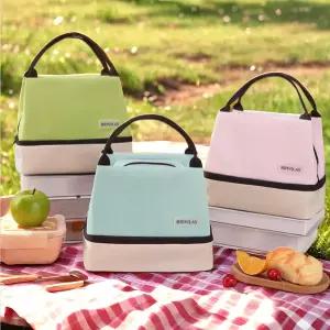 르메이어 2단 보냉 유모차 가방 보온 이유식 도시락가방