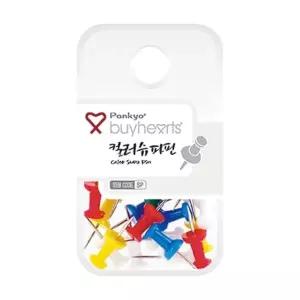 Q 바이하츠 컬러장구핀 슈파핀 22개입