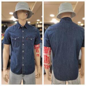 리바이스 클래식 웨스턴 반팔데님셔츠 86626-12