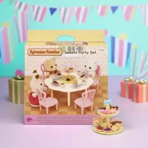 실바니안 패밀리 카페라떼 스위티파티 세트 동물 인형 피규어 미니어처 가구 장난감 어린이