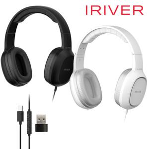 아이리버 C타입 + USB 유선 헤드셋 마이크 어학용 게이밍 게임용 PC 유아 아이패드 태블릿 성인 헤드폰 IGH-W7000C