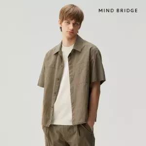마인드브릿지 [올데이쿨]스트링오버핏반팔셔츠 MZWS3131