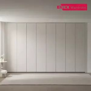클로스 E0 무몰딩 푸시도어 여닫이 붙박이장 8자 240cm 고급형)
