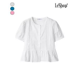 [르샵][당일출고] 플로럴 레이스 라인 블라우스 (BP5BL011A)