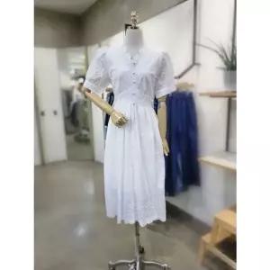 [NS홈쇼핑]ABFZ테두리자수 펀칭 면원피스(ABZ2ZO32)[35229635]