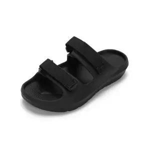 [하프클럽/무크]엠.무크 후이 리커버리 슬리퍼 블랙 517413504ZA