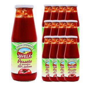 디벨라 토마토퓨레 680g 한박스 (680g x 12ea)