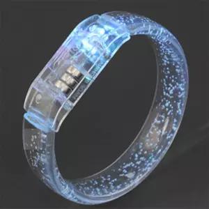 룰루랄라슈퍼마켓 축하파티용품 LED 팔찌 화이트