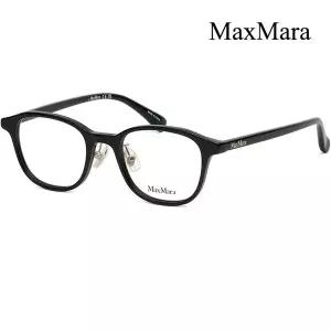 [막스마라] 안경테 MM5089D 001 명품 블랙 사각 뿔테 아시안핏