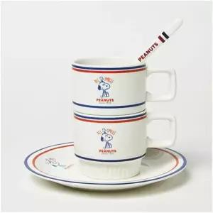 아트박스 키즈키즈 스누피 빈티지 머그컵 코펠세트C73139