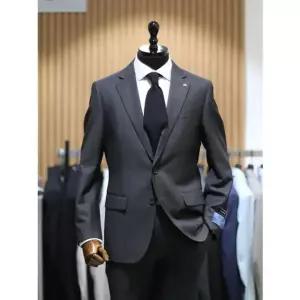 [갤러리아] BON 챠콜 이태리 구아벨로 120수 비스코스 프리미엄 슈트 BN4SJA030CH